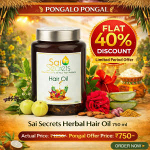 Sai Secrets Hair Oil - 750Ml Unisex Product