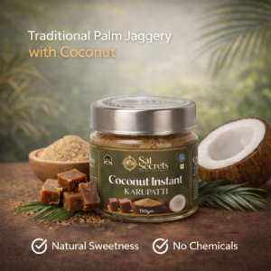 Sai Secrets Coconut Sugar Karupatti - 150G