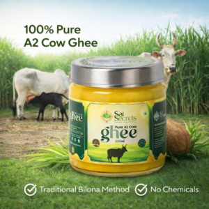 Sai Secrets Pure A2 Cow Ghee - 250ML