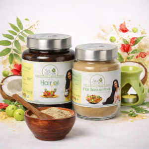 Sai Secrets Hair Oil - 750Ml + Hair Pack – 500GM Unisex Product