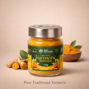 Sai Secrets Organic Turmeric Powder - 125G